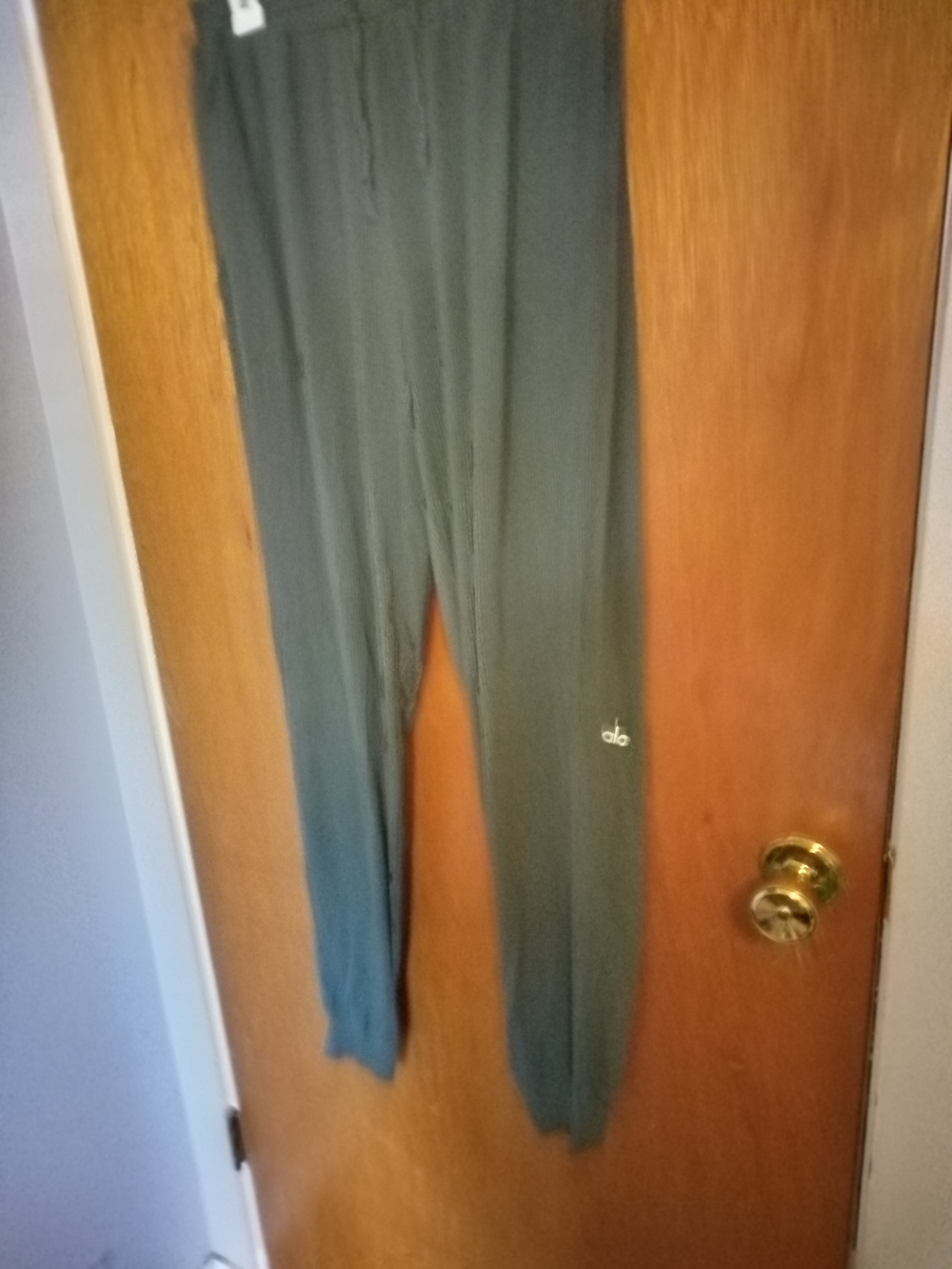 ALO Yoga Women's Olive Green Jogger Pants